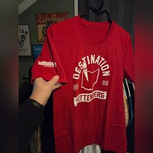 Red Men's Shirt - Unisex Whittenberg University